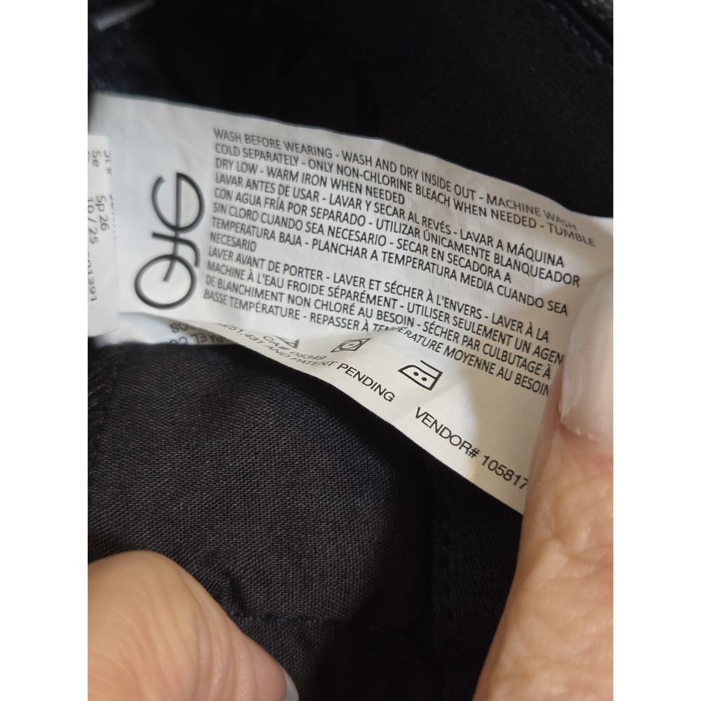 Nine West Women's Wide Leg Trouser Pants Black 6 Business Office Casual NWT - Picture 11 of 12